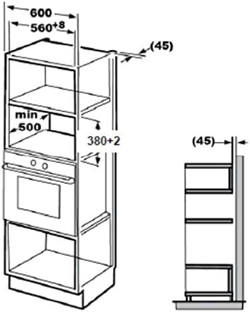 Beko MGB 25332 BG 8847913200 Mikrowelle/900 W/Türöffnen mitells Druckknopf, Schwarz
