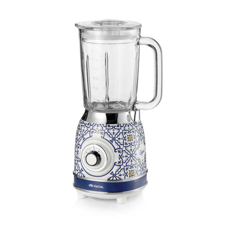 Ariete 583 Capri, Elektrischer Standmixer aus Glas 1,5L, 4 Geschwindigkeiten + Pulse mit IceCrushFun