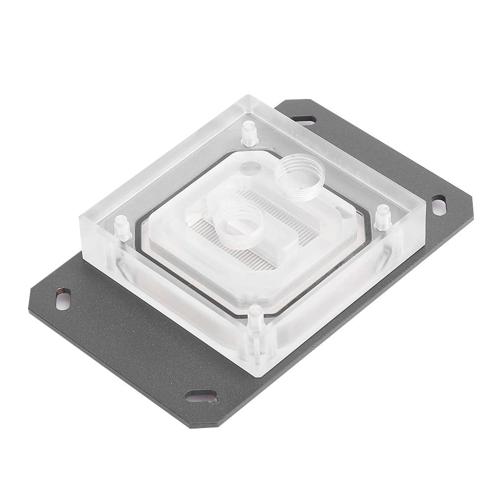 ASHATA Wasserkühlblock, CPU Wasserblock für AMD-Serie AM3/AM4-Desktop-Peripheriegeräte Computerzubeh