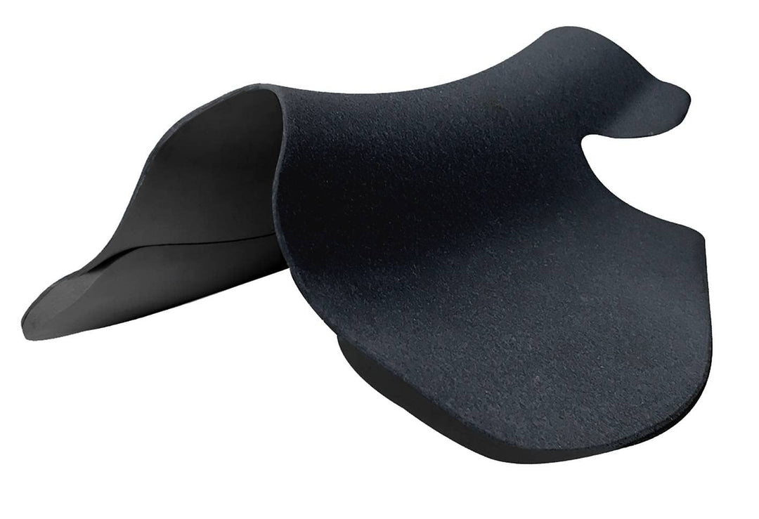 Wintec Half Comfort Pad Schwarz 12 mm vorne, Schwarz 12 mm vorne