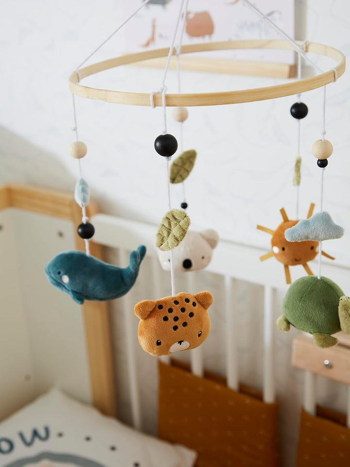 VERTBAUDETBaby Musikmobile,Mini Zoo"beige/mehrfarbigONE SIZE