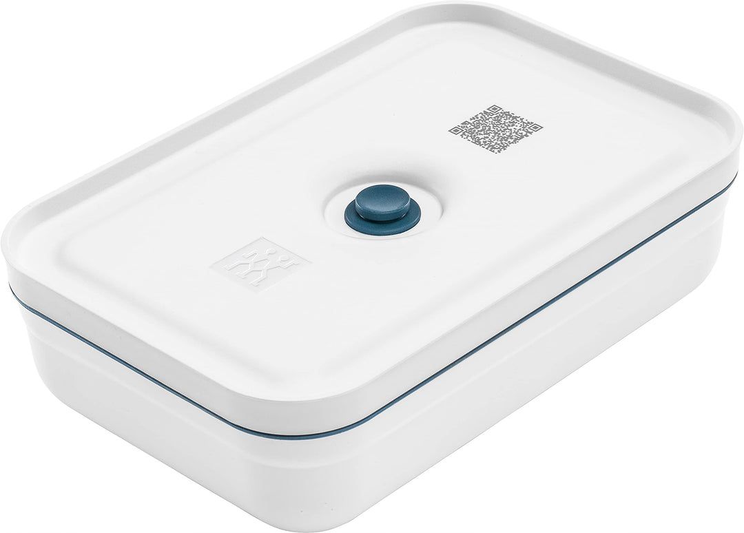 ZWILLING Fresh & Save Vakuum Lunchbox, Grösse L flach, Kunststoff, Weiss-La Mer Weiss L flach Lunchb