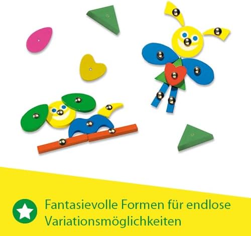 SES Hamertje Tik Fantasie (00926), Kreatives Bastelset, für Kinder ab 3 Jahren