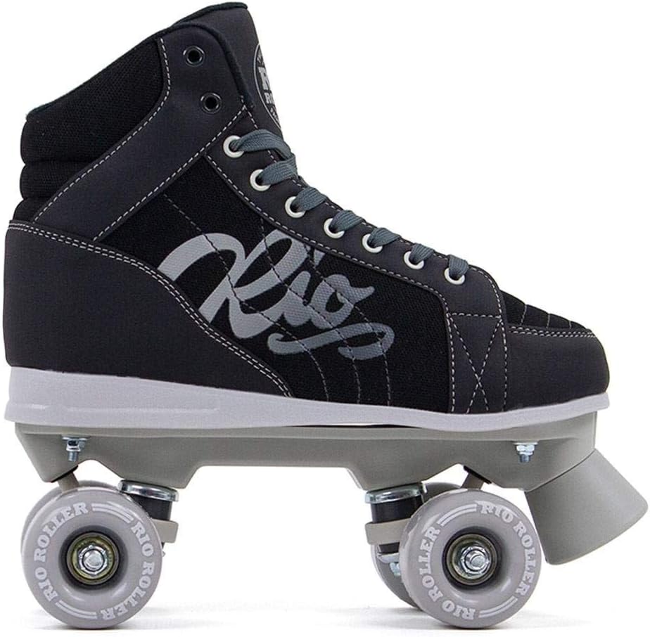 Rio Roller Lumina Rollschuhe Black/Grey UK 13jr / EU 32 Schwarz/Grau (mehrfarbig), UK 13jr / EU 32 S