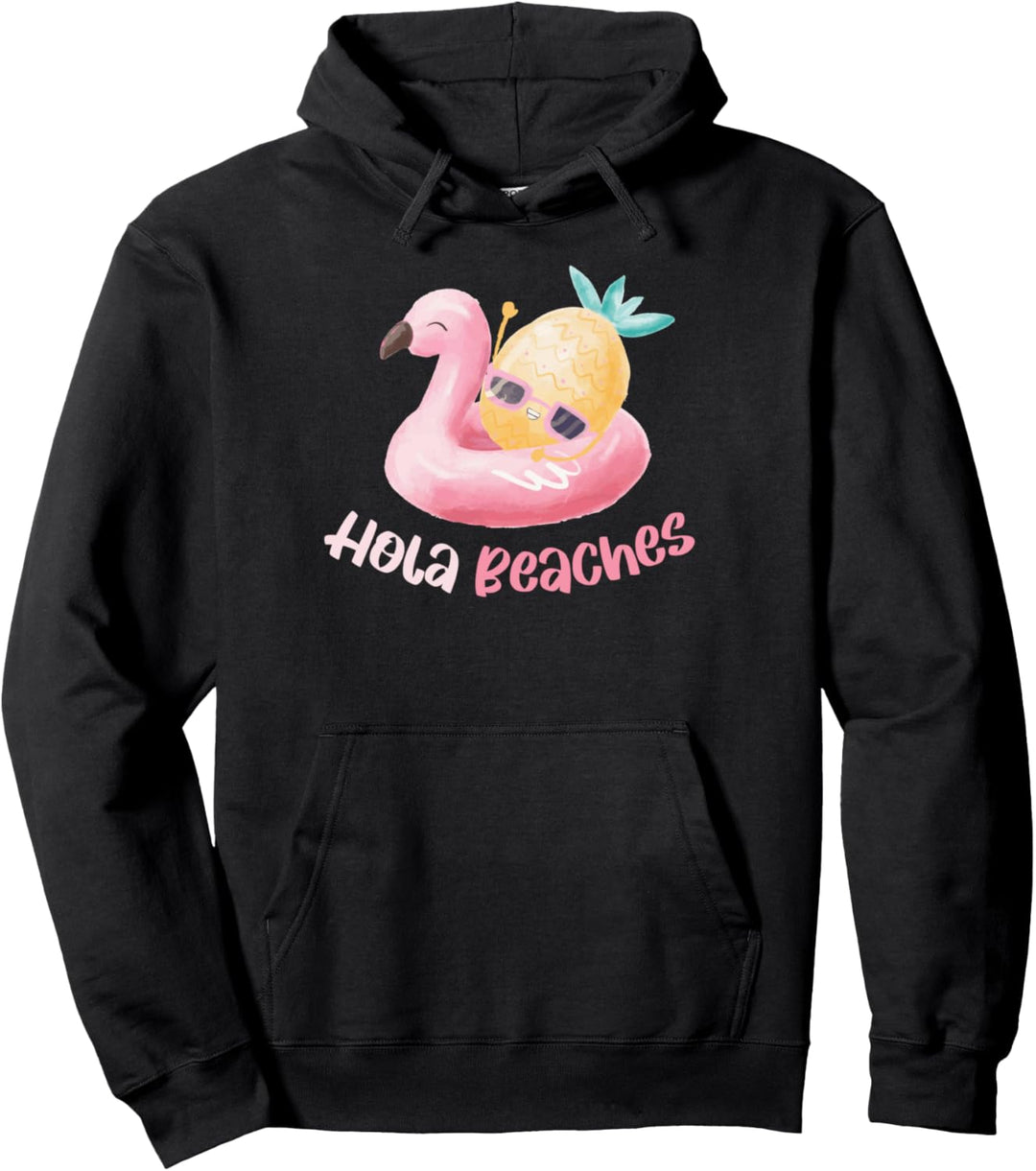Hola Beaches Ananas Pullover Hoodie