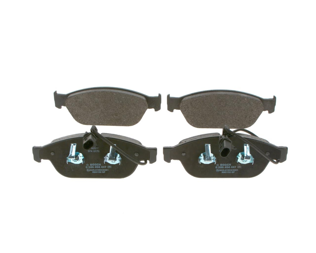 Bosch BP1369 Bremsbeläge - Vorderachse - ECE-R90 Zertifizierung - vier Bremsbeläge pro Set