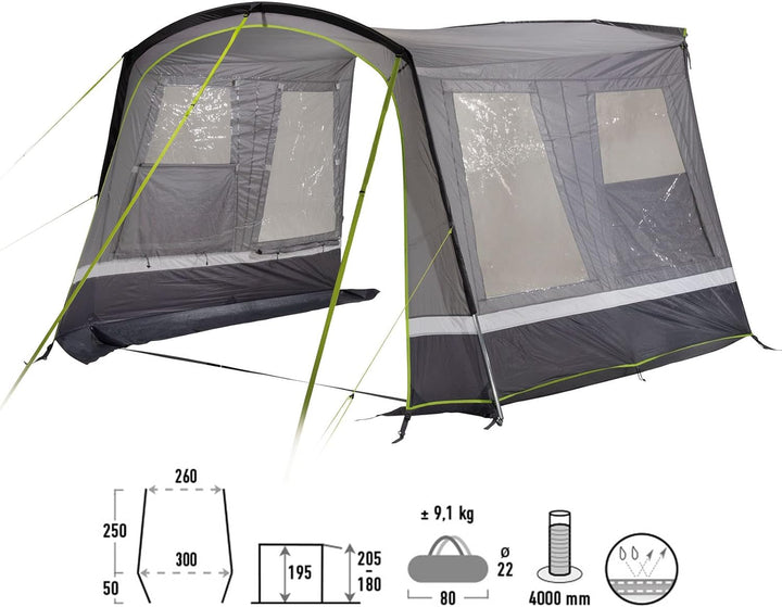 High Peak Busvorzelt Trento 2.0 | 14180