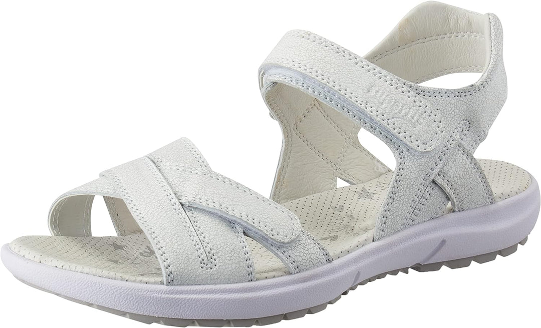 Superfit Mädchen Regenboog Sandale, Weiss 1000, 31 EU