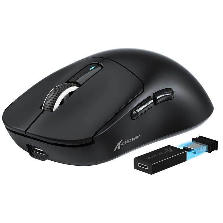 VGN GAME POWER ATTACK SHARK X3PRO 59g SUPERLIGHT Kabellose Gaming-Maus Esports, 4K/8KHz Abfragerate,