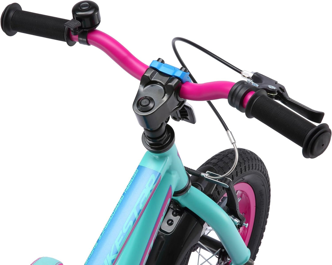 BIKESTAR Kinderfahrrad 12 Zoll für Mädchen und Jungen ab 3-4 Jahre | 12er Kinderrad Mountainbike | F