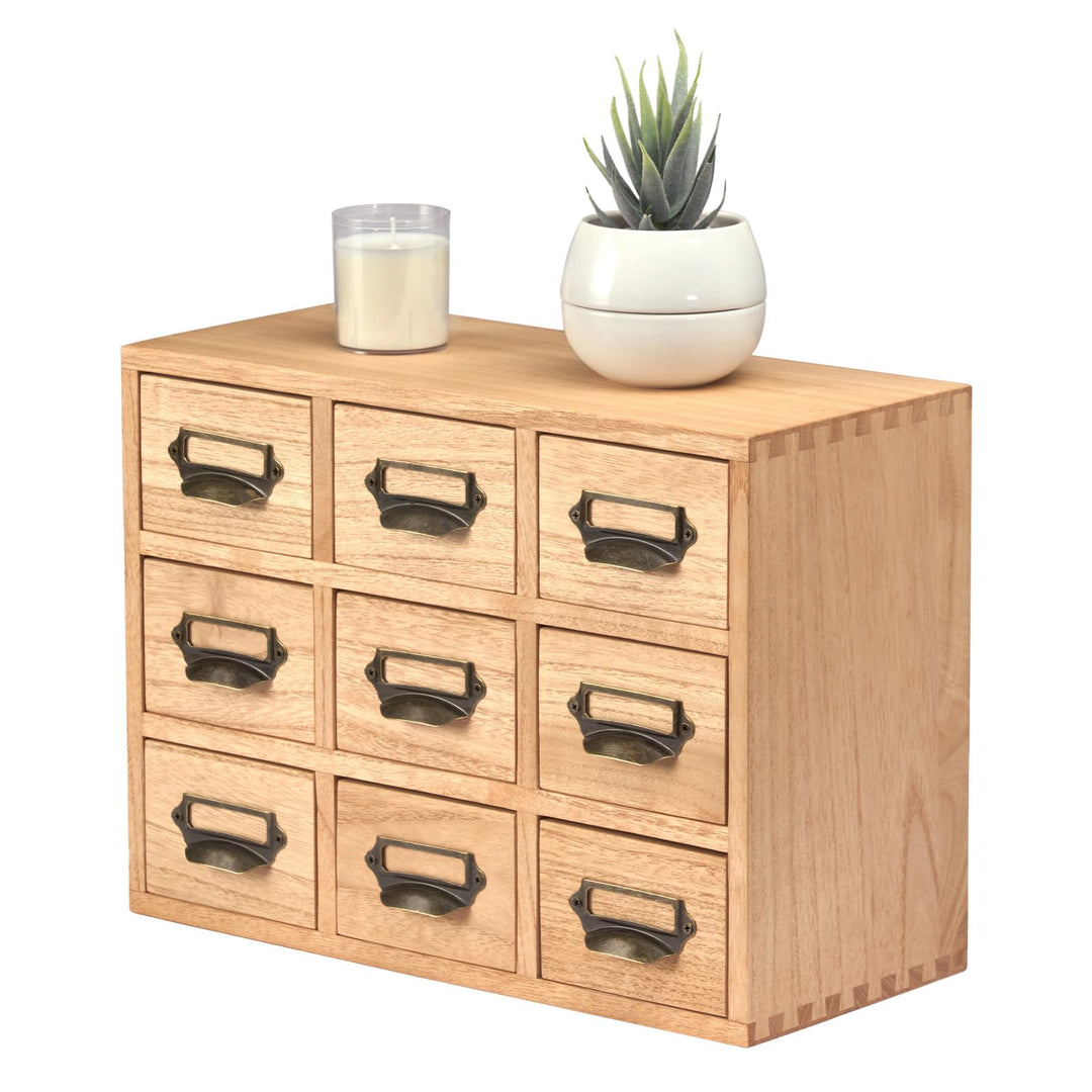 KIRIGEN Holz Schublade Organizer Desktop Storage Cabinet Box Schubladen für Home Office Desk Organis