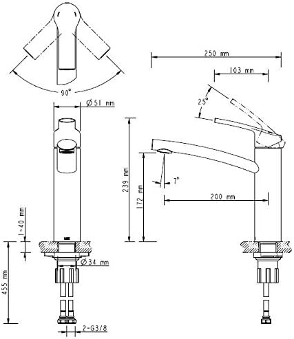 Lenz KIMO Küchenarmatur nickel-matt 46060322, Nickel-matt
