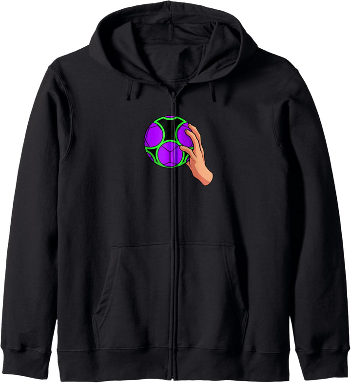 Handballspieler Handballer - Handball Kapuzenjacke