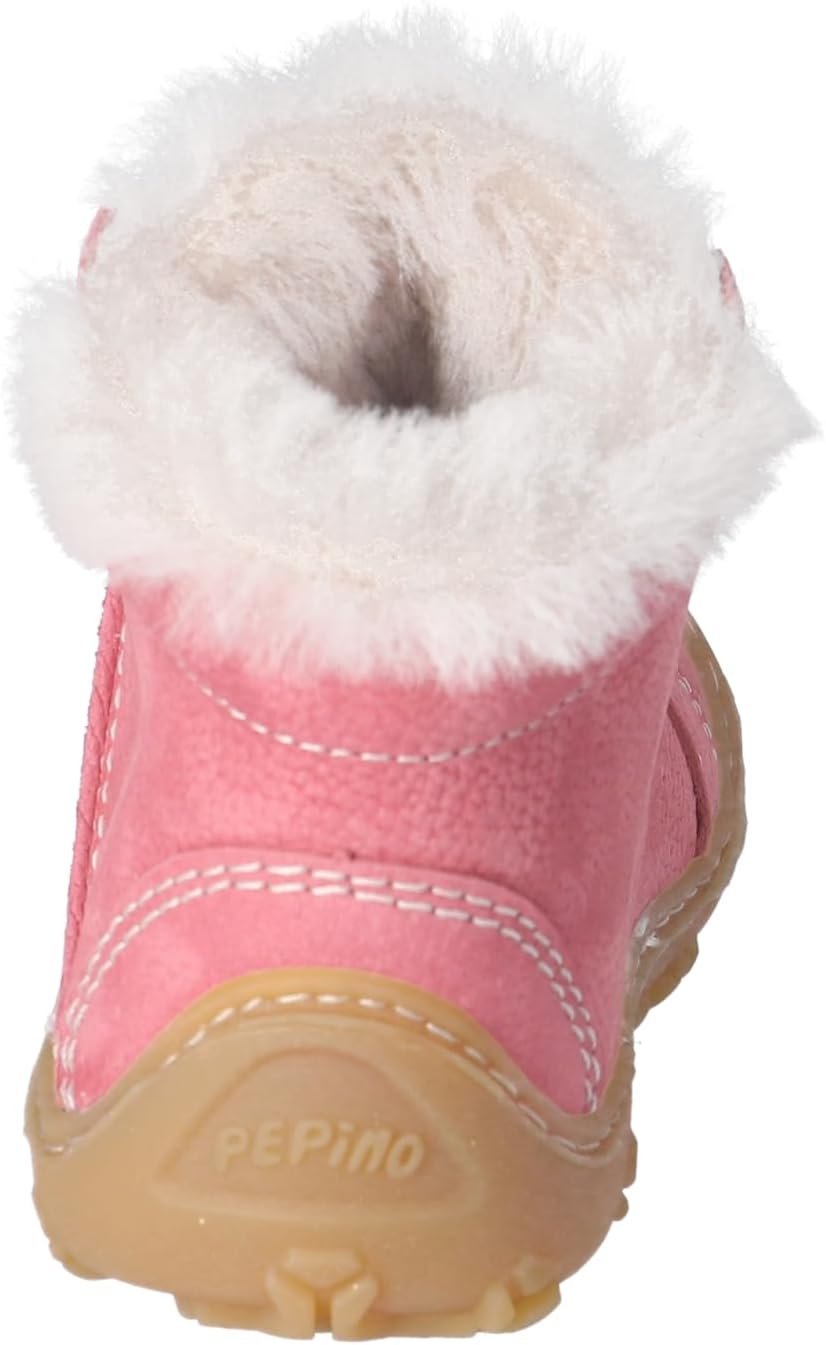 RICOSTA Mädchen und Jungen Lauflernschuhe ELIA, WMS:Weit,terracare,Barfuss-Schuh 22 EU Weit Rosa 320