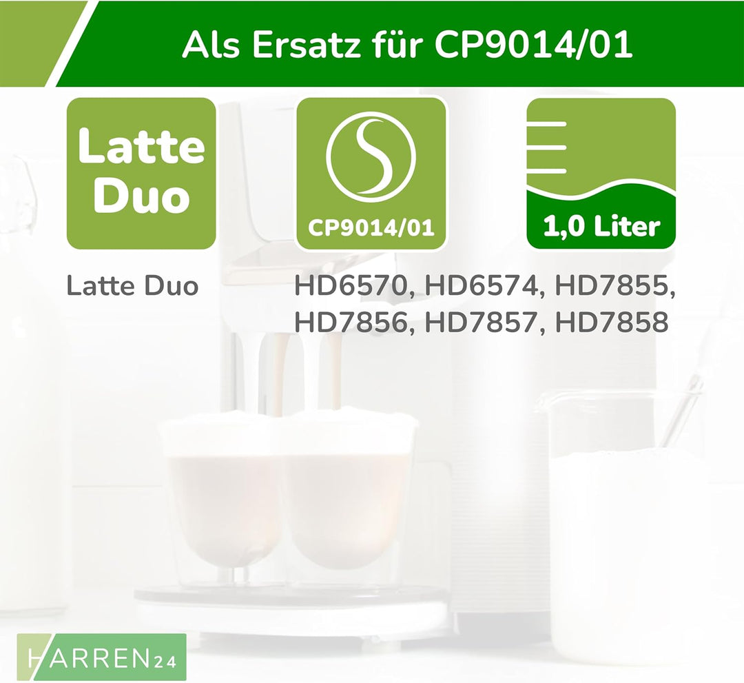 Wassertank CP9014/01 kompatibel mit Philips Senseo Kaffeepadmaschine Latte Duo HD6570, HD6574, HD785