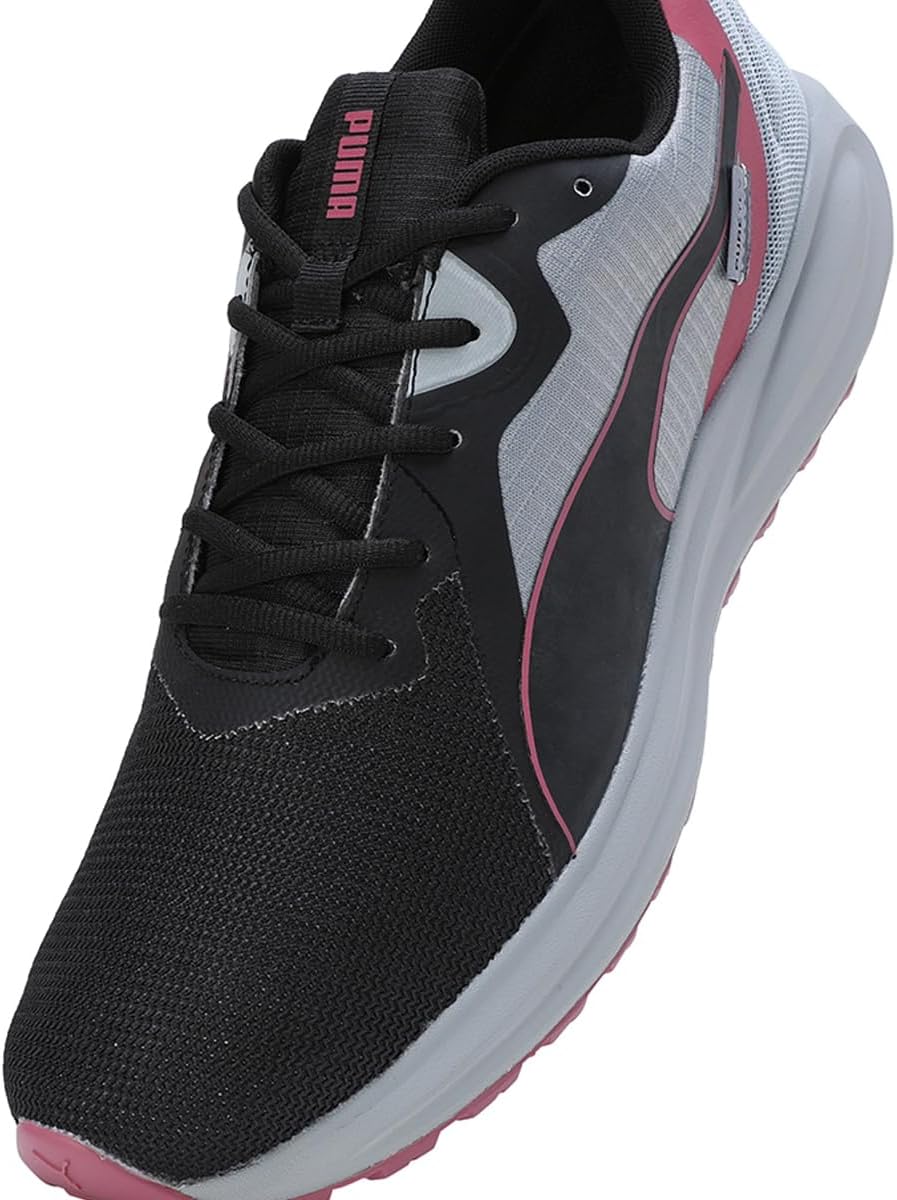 PUMA Jungen Twitch Runner Ptxfussballschuhe 37.5 EU Grau, 37.5 EU Grau