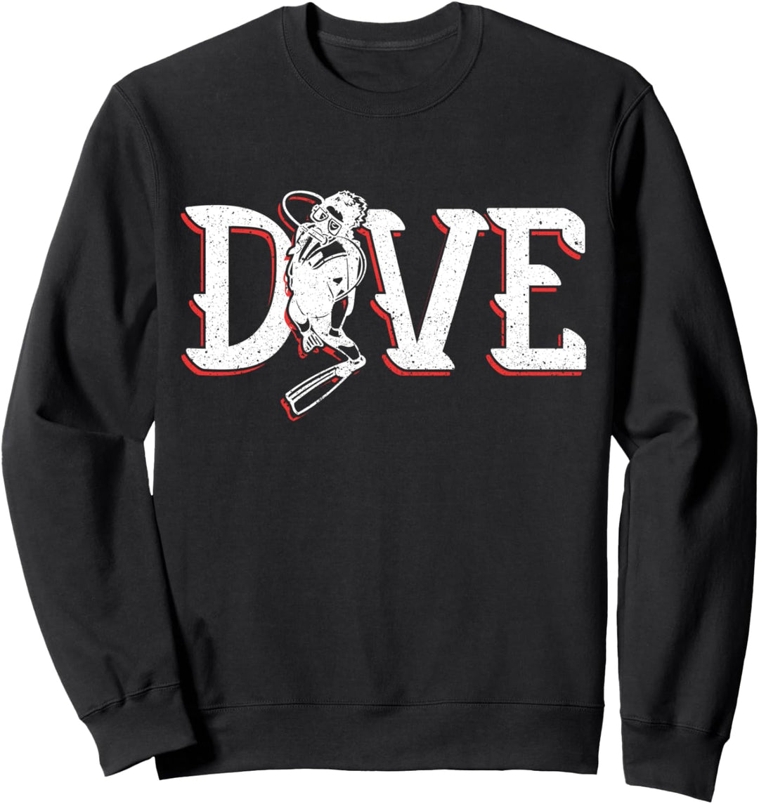 Dive Tauchen Taucher Meer Geschenk Sweatshirt