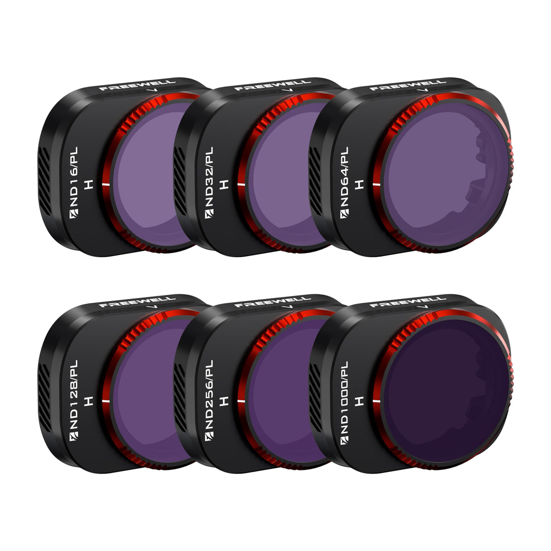 Freewell Bright Day-6Pack Hybrid ND16/PL, ND32/PL, ND64/PL, ND128/PL, ND256/PL und ND1000/PL kompati