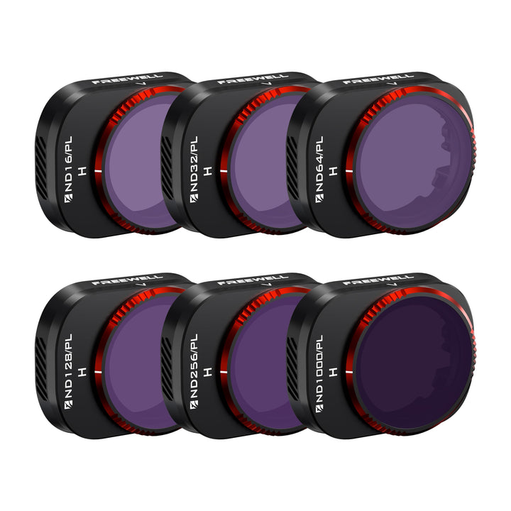 Freewell Bright Day-6Pack Hybrid ND16/PL, ND32/PL, ND64/PL, ND128/PL, ND256/PL und ND1000/PL kompati