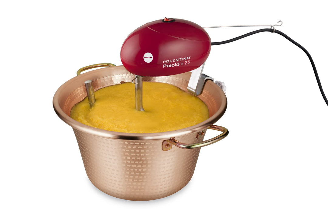 Macom 850 Kessel für Polenta (polentino), Kupfer, Durchmesser 25 cm