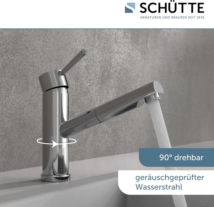 Schütte 33770 UNICORN Spültischarmatur, Chrom Unicorn Chrom, Unicorn Chrom