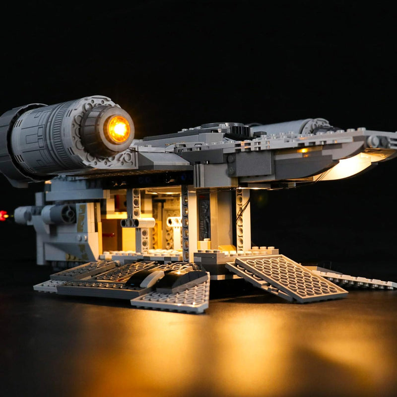 LIGHTAILING Licht-Set Für (Star Wars The Mandalorian Kopfgeldjäger Transporter Raumschiff) Modell -