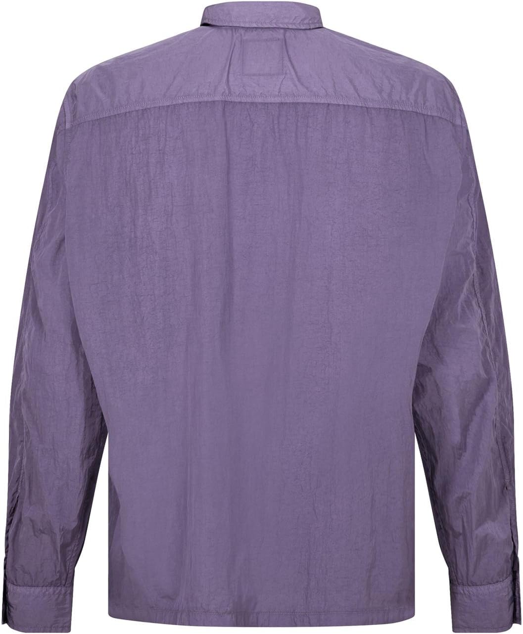 BOSS Herren Laio Oversized Overshirt mit verdecktem Reissverschluss S Medium Purple511, S Medium Pur