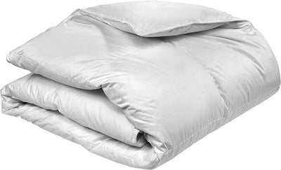 XDREAM Nature Essential Daunendecke warme Winterdecke | aus neuen weissen Daunen und Federn | Füllge