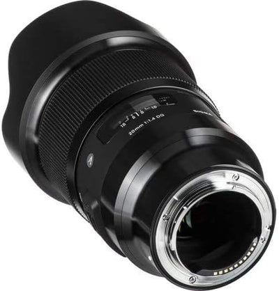 Sigma 20mm F1,4 DG HSM Art Objektiv für Sony-E Objektivbajonett für Sony-E Single, für Sony-E Single