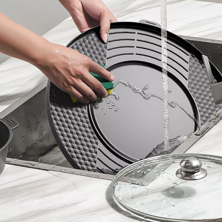 Elektrische Hot Pots,Grill Elektrischer, 2200W 2 in 1 Elektrogrill,Antihaft-Beschichtung,Mandarinent