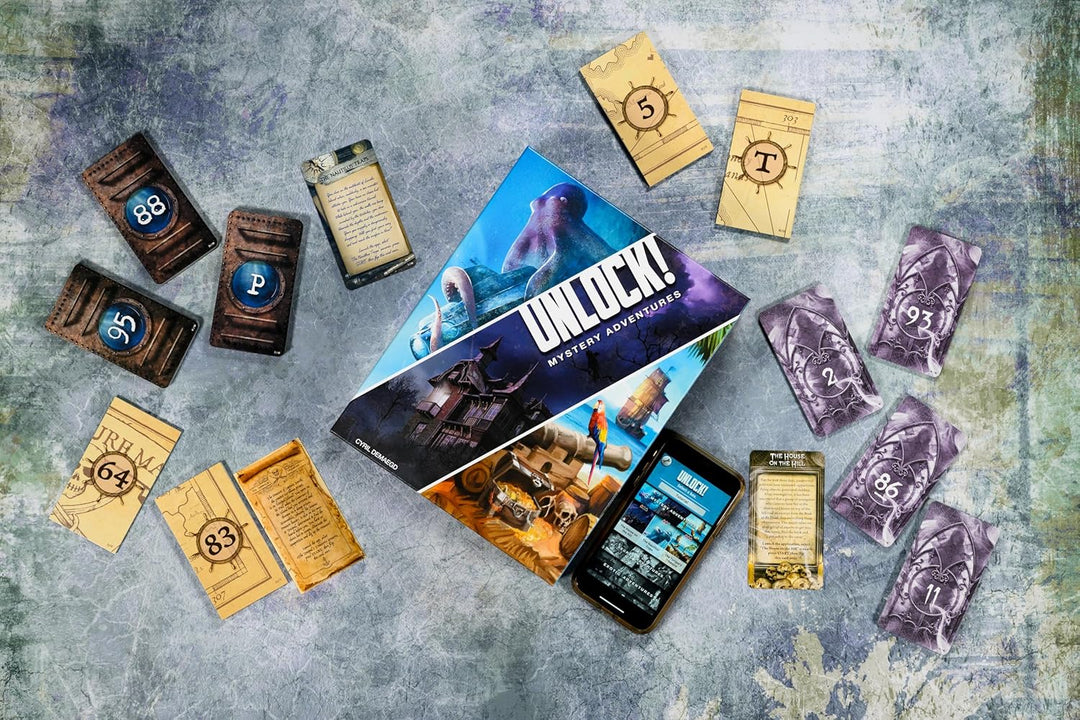 Space Cowboys ASMSCUNLOCK02EN Unlock 2 Mystery Adventures Game, English Schalte 2 frei! - Mystery Ad