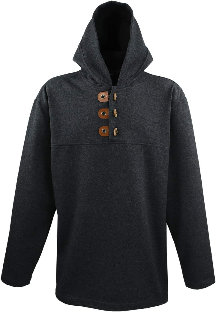 Lavecchia Herren Kapuzen Hoodie LV-605 3XL Grosse Grössen Anthrazit, 3XL Grosse Grössen Anthrazit