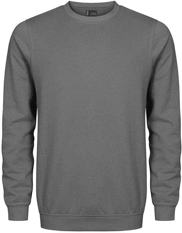 EXCD Sweatshirt Unisex, Stahlgrau, S