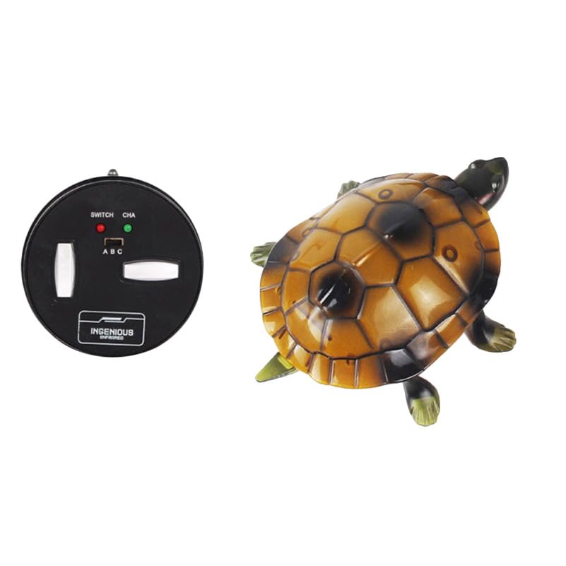 ibasenice Ferngesteuerte Schildkröte Spielzeug, Realistische Elektrische Roboter Schildkröte mit Fer