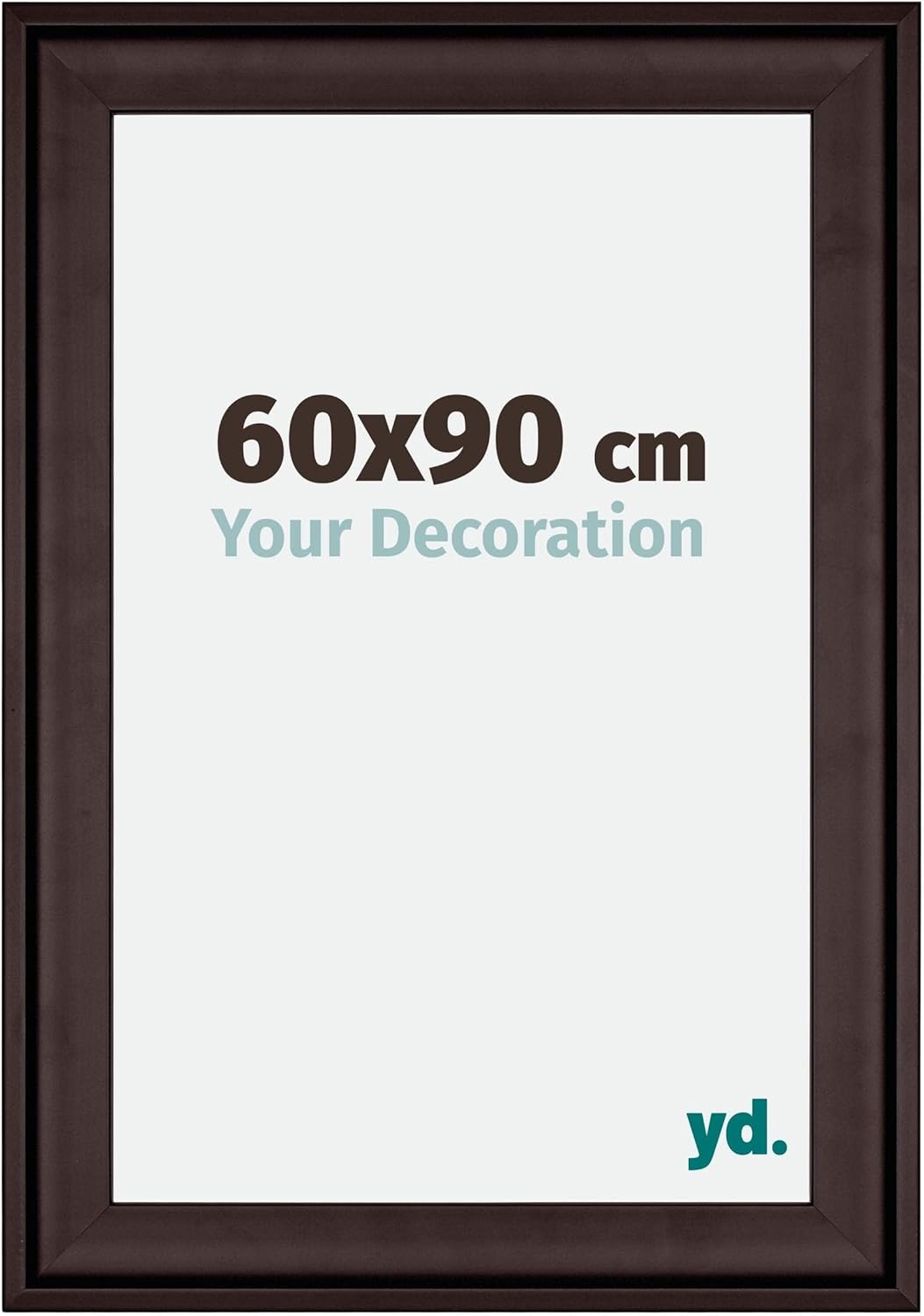 yd. Your Decoration - Bilderrahmen 60x90 cm - Bilderrahmen aus Holz mit Acrylglas - Antireflex - Aus