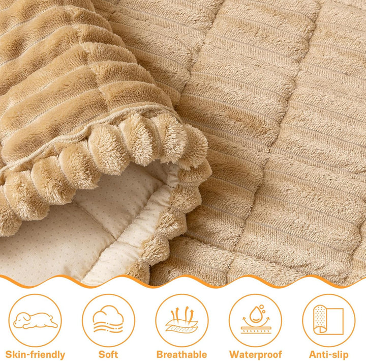 Rücksitzbezug für Hunde, Hundebett-Matte, weich, rutschfest, für Rücksitz und Hund, verdickt, Cordsa