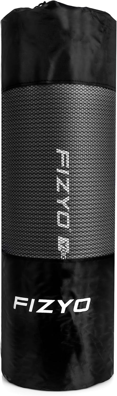 FIZYO Yogamatte 183x61x1 cm – Rutschfeste Fitness- &amp; Trainingsmatte aus NBR-Schaum – Gymnastikmatte