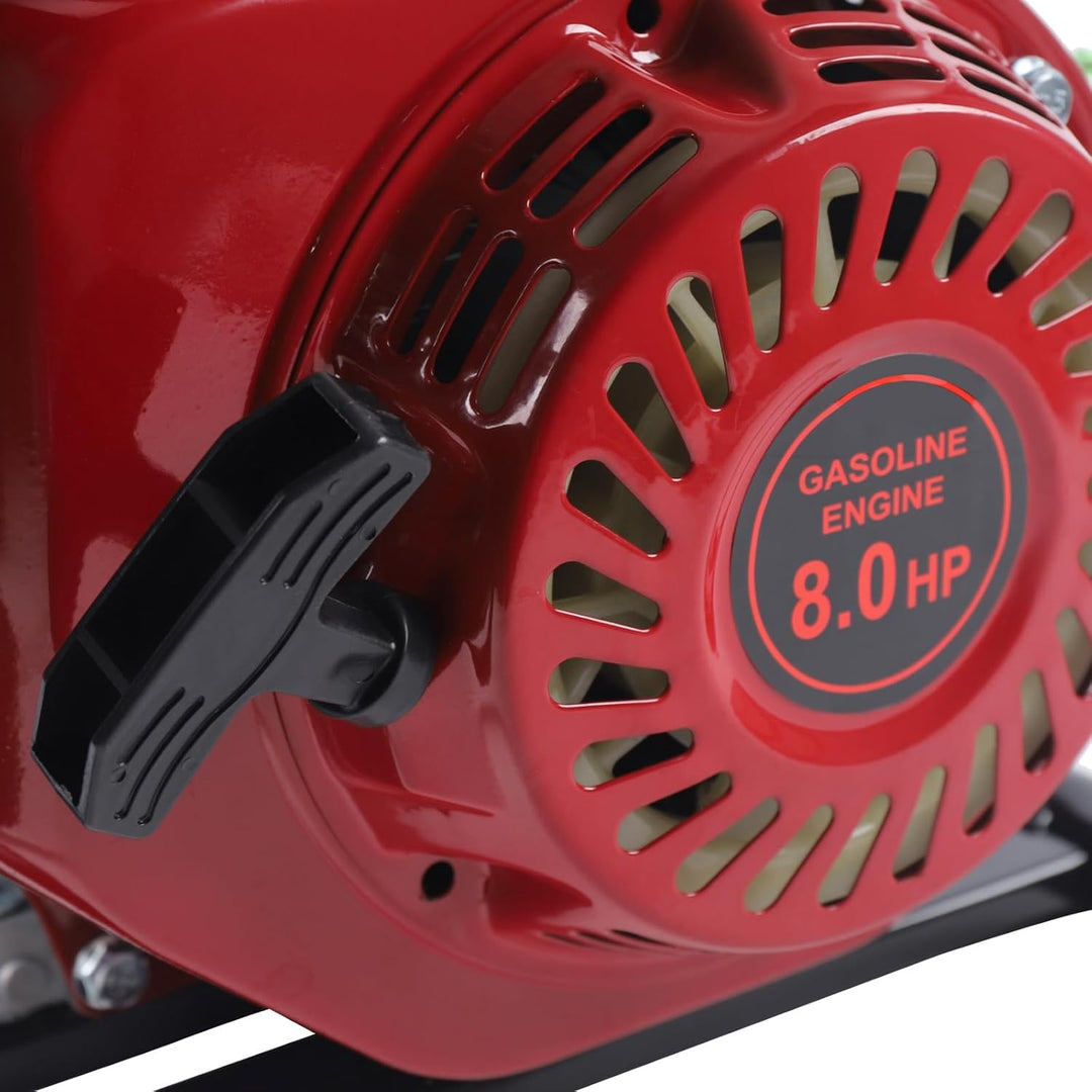 ROGONPDK 4 Takt Benzin Wasserpumpe 210 CC Wasserpumpe Motor Schmutzwasserpumpe Teichpumpe Gartenpump