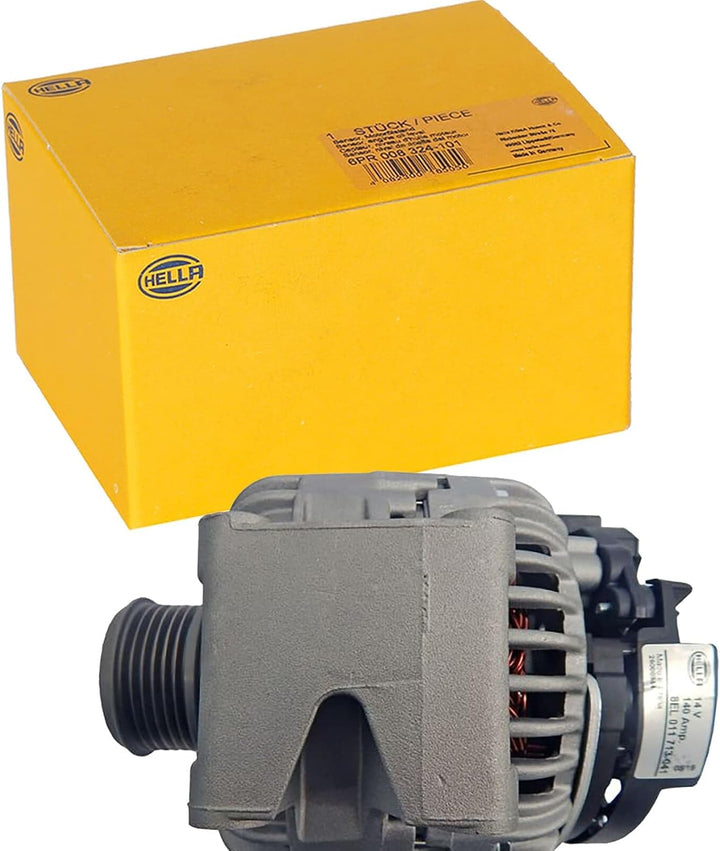HELLA - Generator/Lichtmaschine - 14V - 140A - für u.a. Audi A4 (8K2, B8) - 8EL 011 713-041
