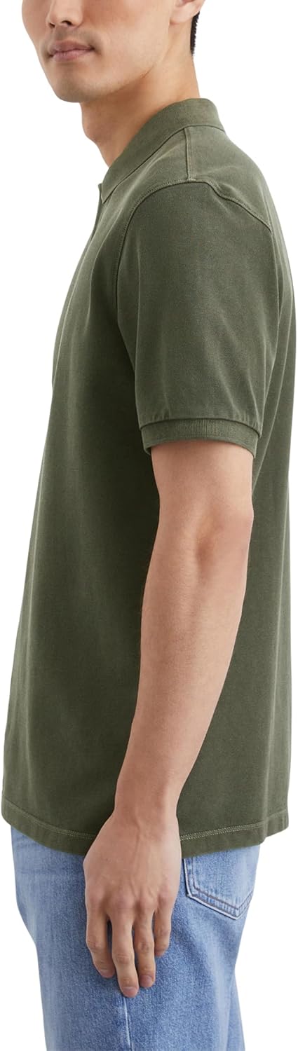Marc O'Polo Herren Kurzarm-Poloshirt aus Bio-Baumwolle Regular Fit 3XL 499, 3XL 499
