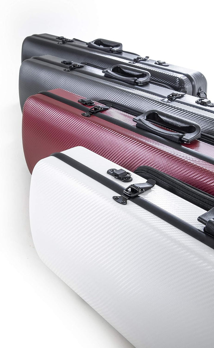 PURE GEWA Violinkoffer Polycarbonat 2.4 für Grösse 4/4 weiss, NA weiss Oblong 4/4, weiss Oblong 4/4