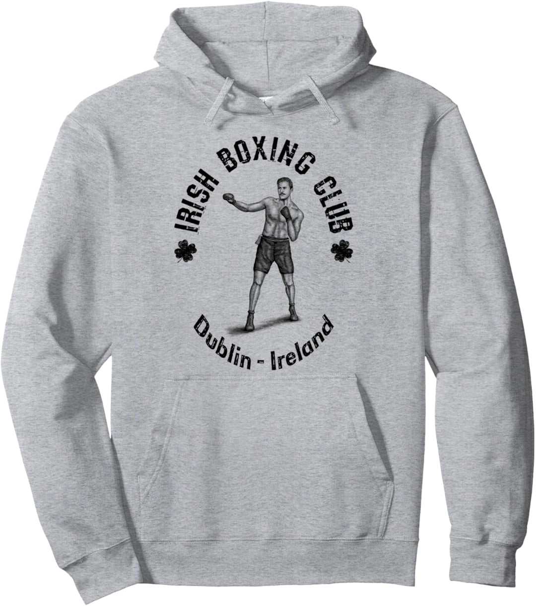 Irish Boxing Club Dublin Boxer Irland Fisticuffs Pullover Hoodie
