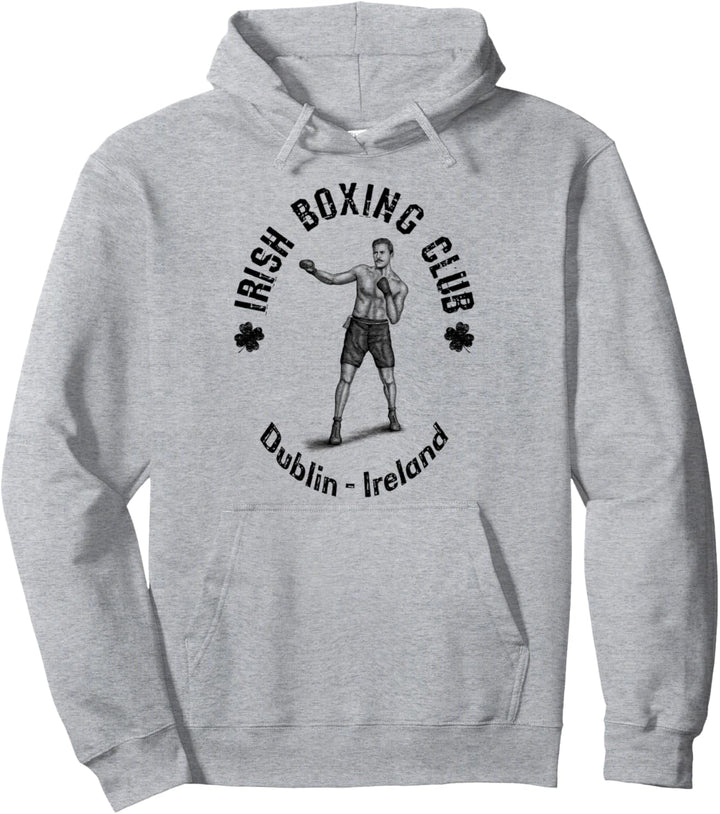 Irish Boxing Club Dublin Boxer Irland Fisticuffs Pullover Hoodie