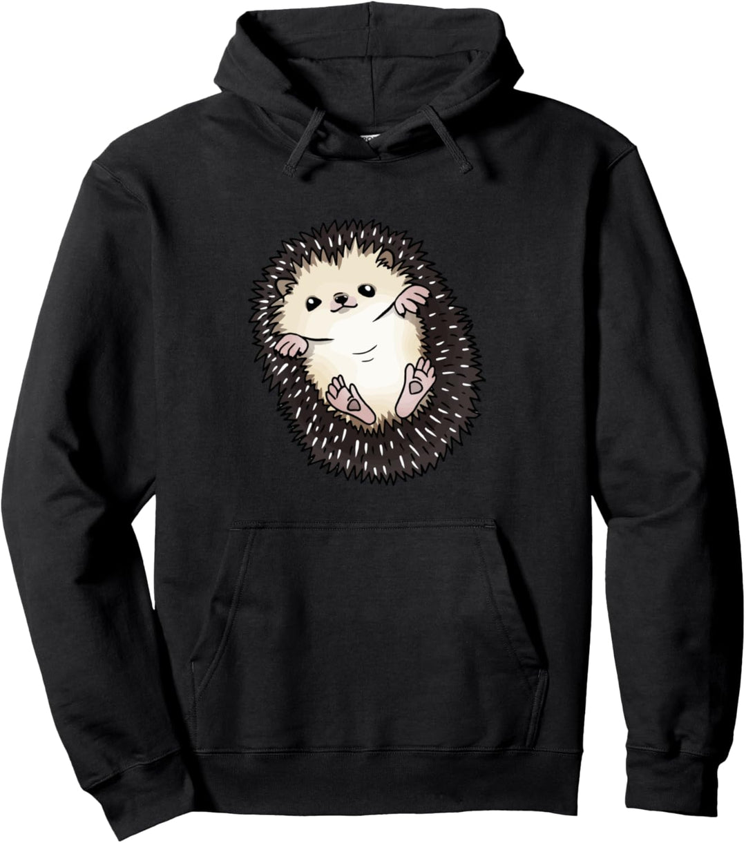 Lustiges Afrikanischer Weissbauchigel Igel Herbst Kostüm Pullover Hoodie