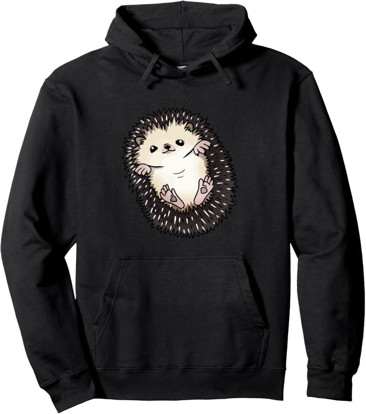 Lustiges Afrikanischer Weissbauchigel Igel Herbst Kostüm Pullover Hoodie
