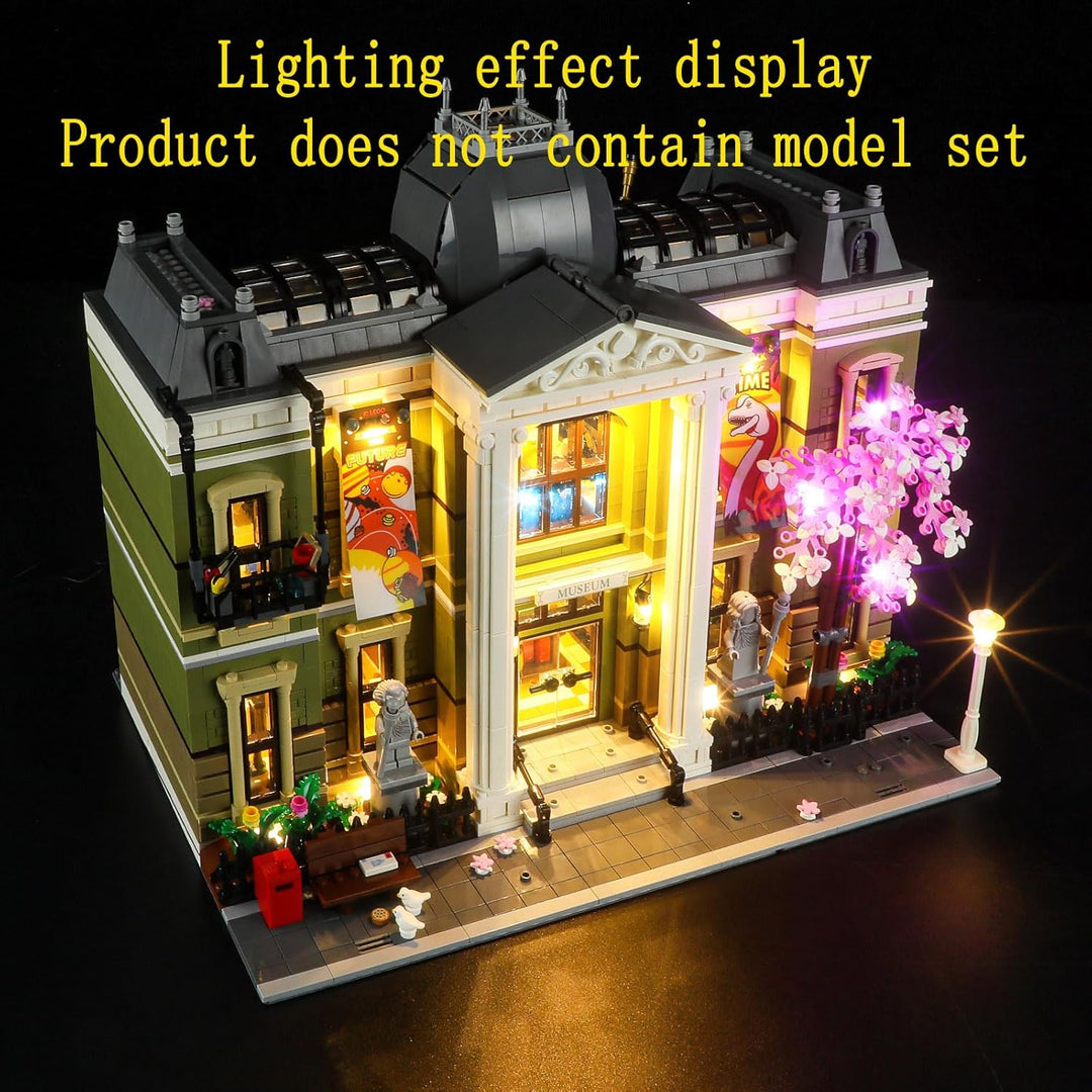 GEAMENT LED Licht-Set Kompatibel mit Lego Naturhistorisches Museum (Natural History Museum) - Beleuc