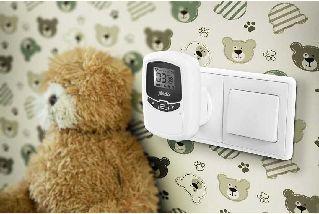 Alecto DBX-80BU - Zusätzliches Babyeinheit für DBX-80 - Weiss/Anthrazit