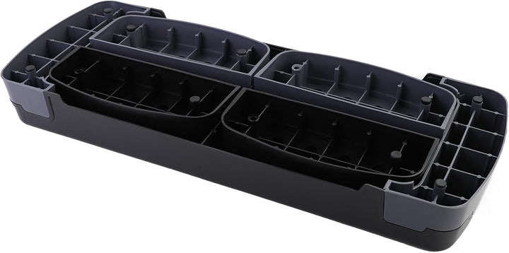 Tenzo-R Fitness Stepboard Stepper Steppbrett Workout 3 Stufen Schwarz Grau 80x30cm