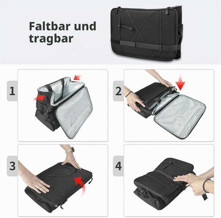 HSHRISH Taktische Kühltasche 20L/30L, Kühlbox faltbar Lunchtasche Herren - wasserdichte und auslaufs
