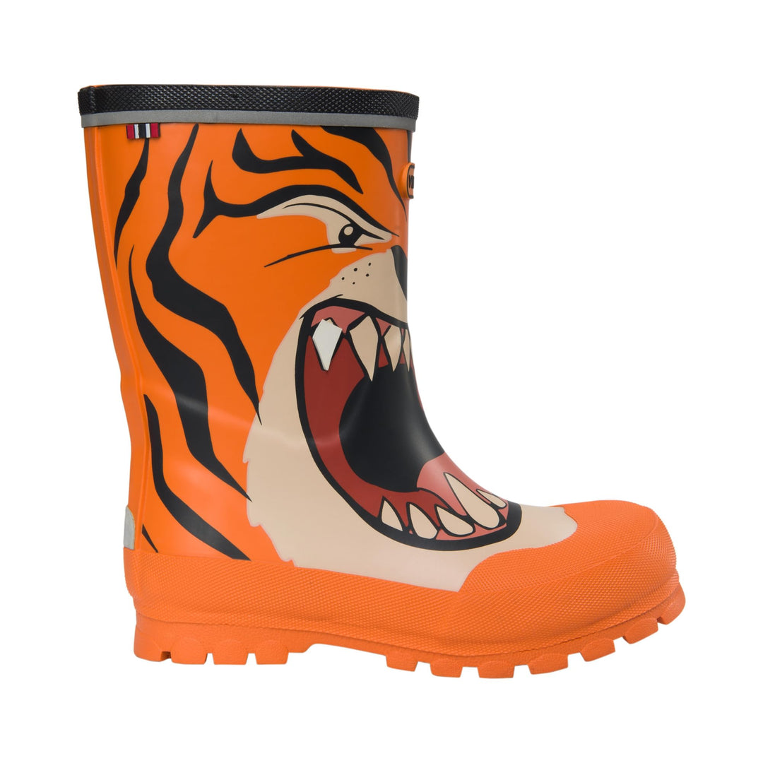 Viking Jolly Print Gummistiefel Unisex Kinder 22 EU Orange Multi, 22 EU Orange Multi